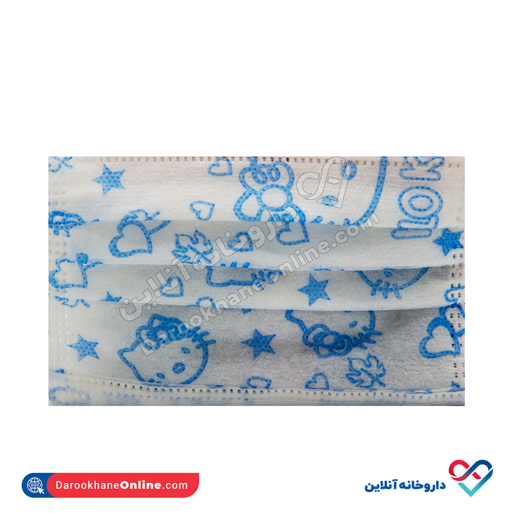 فیس ماسک سه لایه طرح دار کودک متین بسته 50 عددی - Image 3